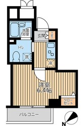 エマーレ行徳の物件間取画像